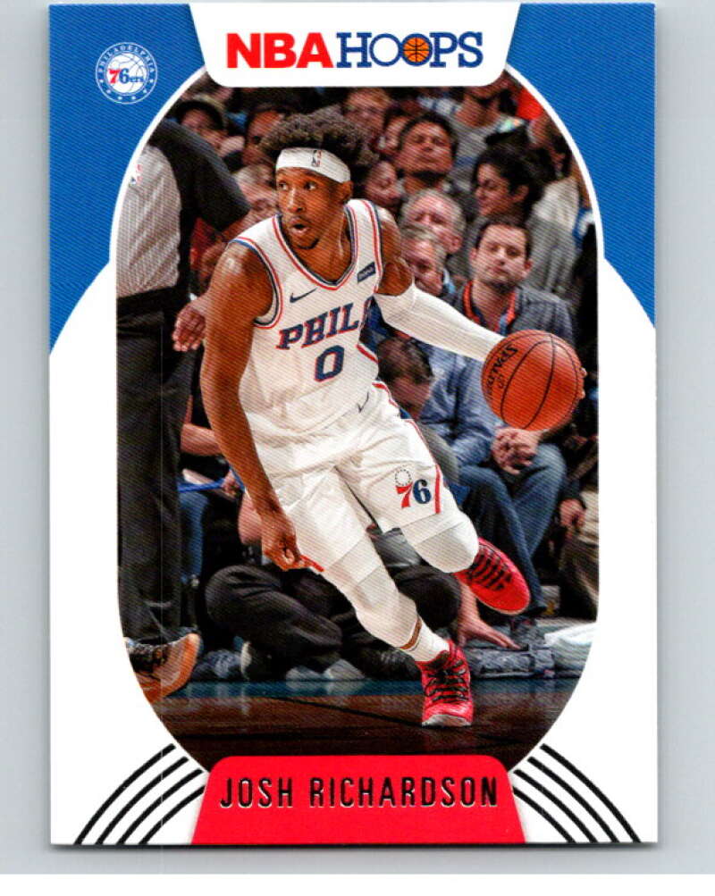 2020-21 Panini Hoops #67 Josh Richardson  Philadelphia 76ers  V88120 Image 1