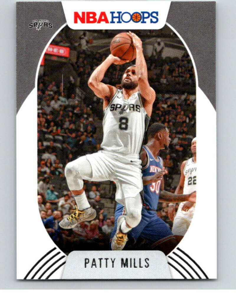 2020-21 Panini Hoops #112 Patty Mills  San Antonio Spurs  V88151 Image 1