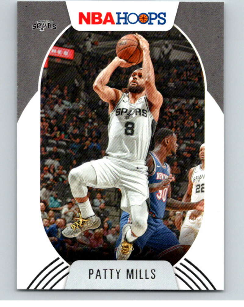 2020-21 Panini Hoops #112 Patty Mills  San Antonio Spurs  V88152 Image 1
