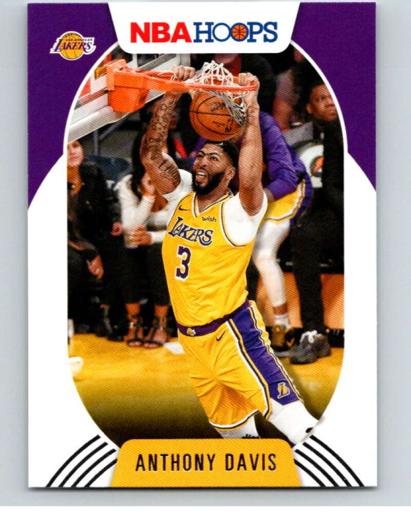 2020-21 Panini Hoops #126 Anthony Davis  Los Angeles Lakers  V88163 Image 1