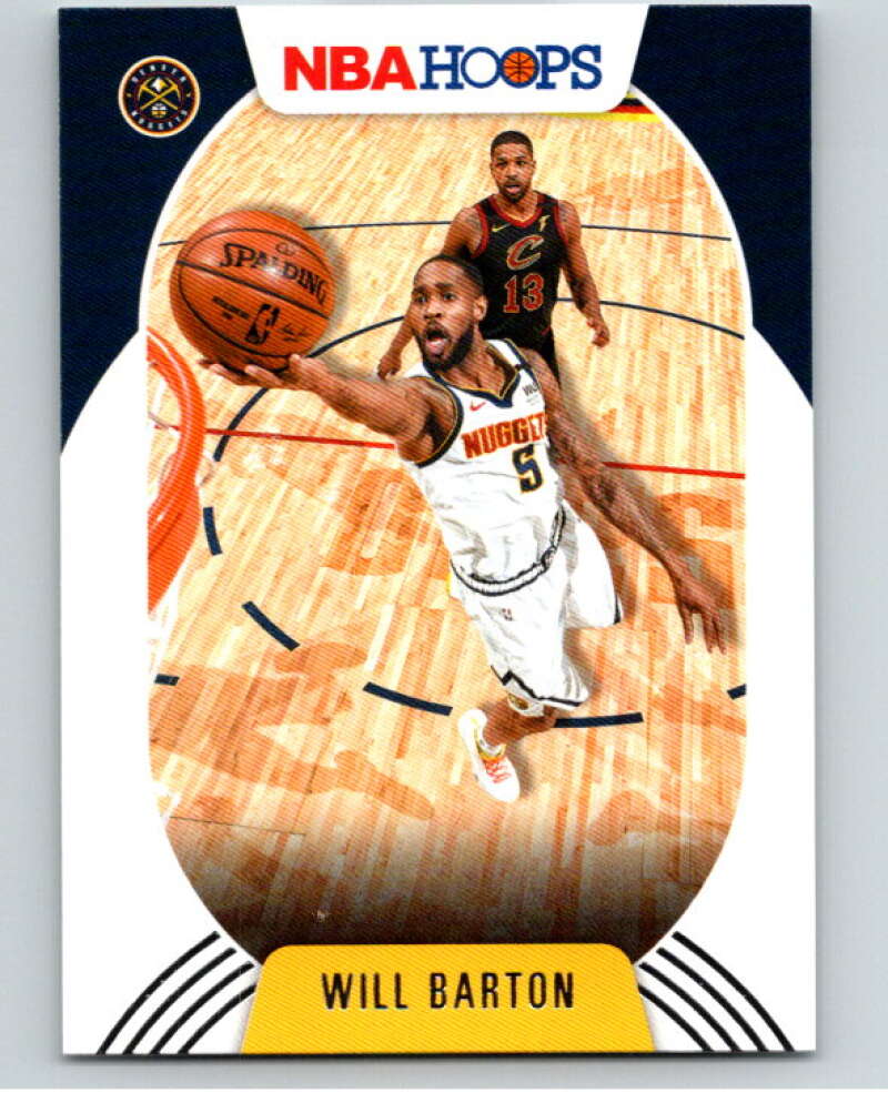 2020-21 Panini Hoops #129 Will Barton  Denver Nuggets  V88165 Image 1