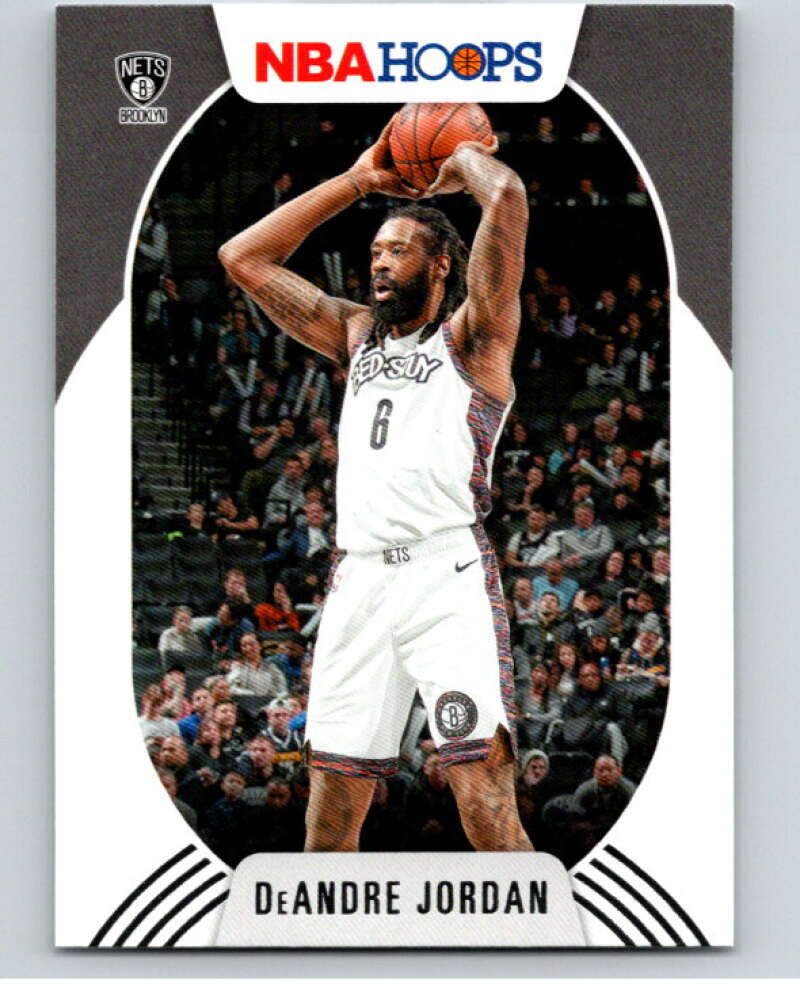 2020-21 Panini Hoops #145 DeAndre Jordan  Brooklyn Nets  V88173 Image 1