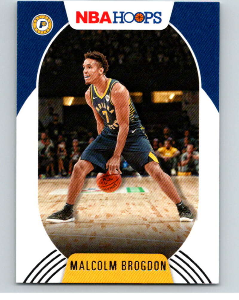 2020-21 Panini Hoops #164 Malcolm Brogdon  Indiana Pacers  V88187 Image 1