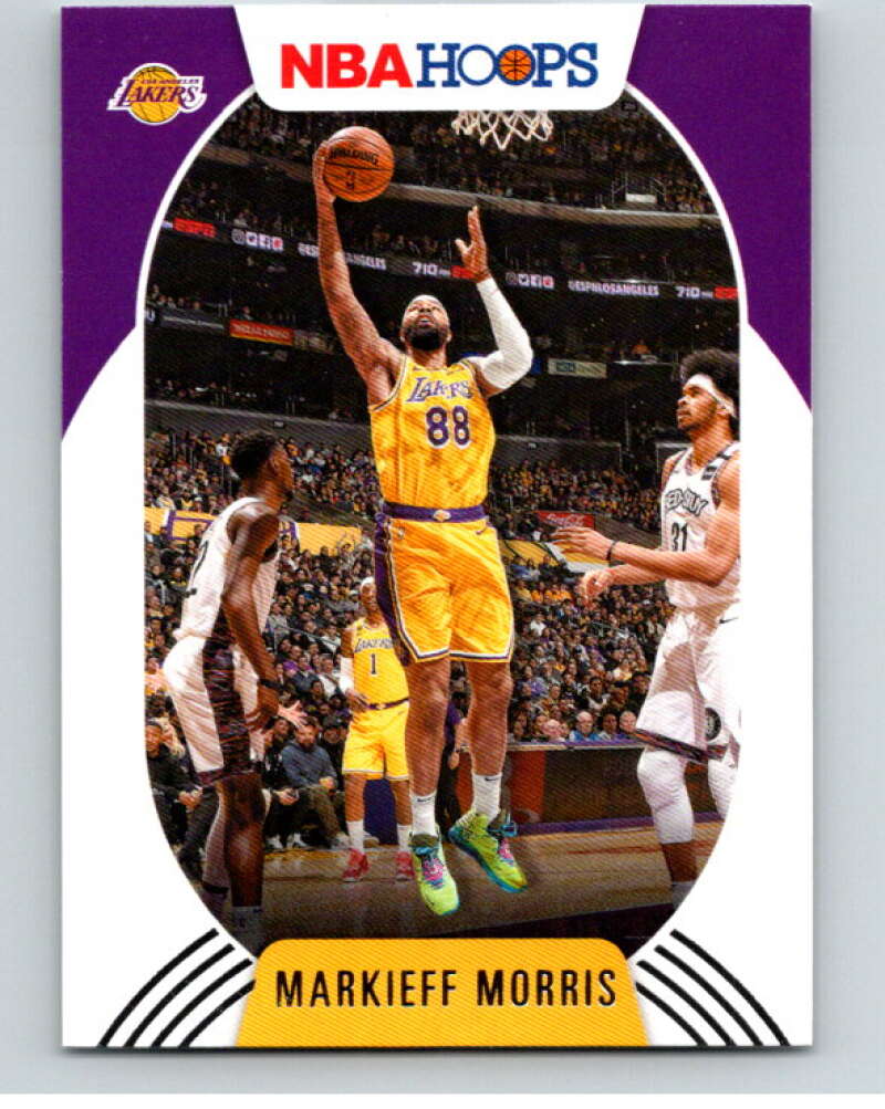 2020-21 Panini Hoops #171 Markieff Morris  Los Angeles Lakers  V88195 Image 1