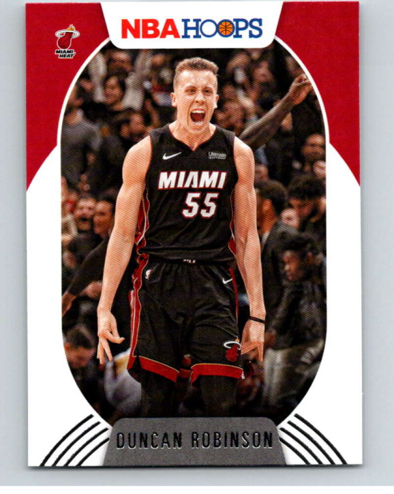 2020-21 Panini Hoops #180 Duncan Robinson  Miami Heat  V88199 Image 1