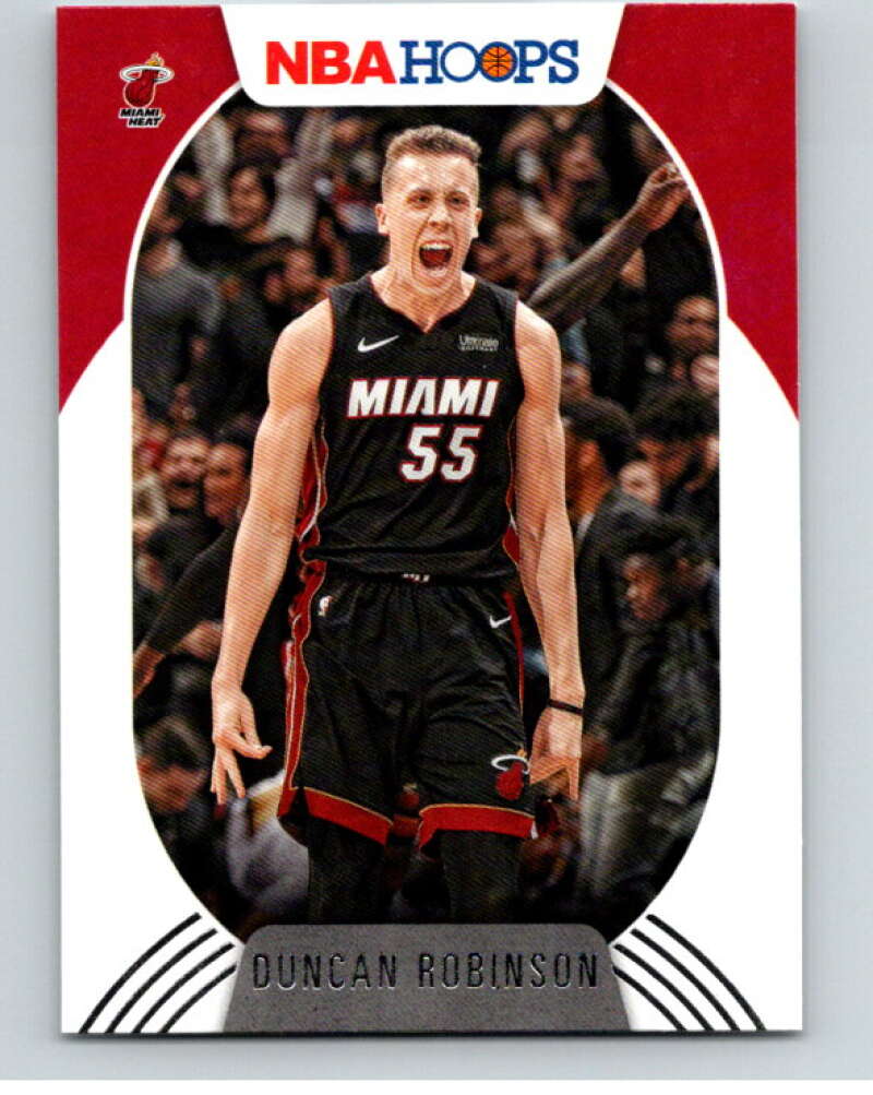 2020-21 Panini Hoops #180 Duncan Robinson  Miami Heat  V88200 Image 1