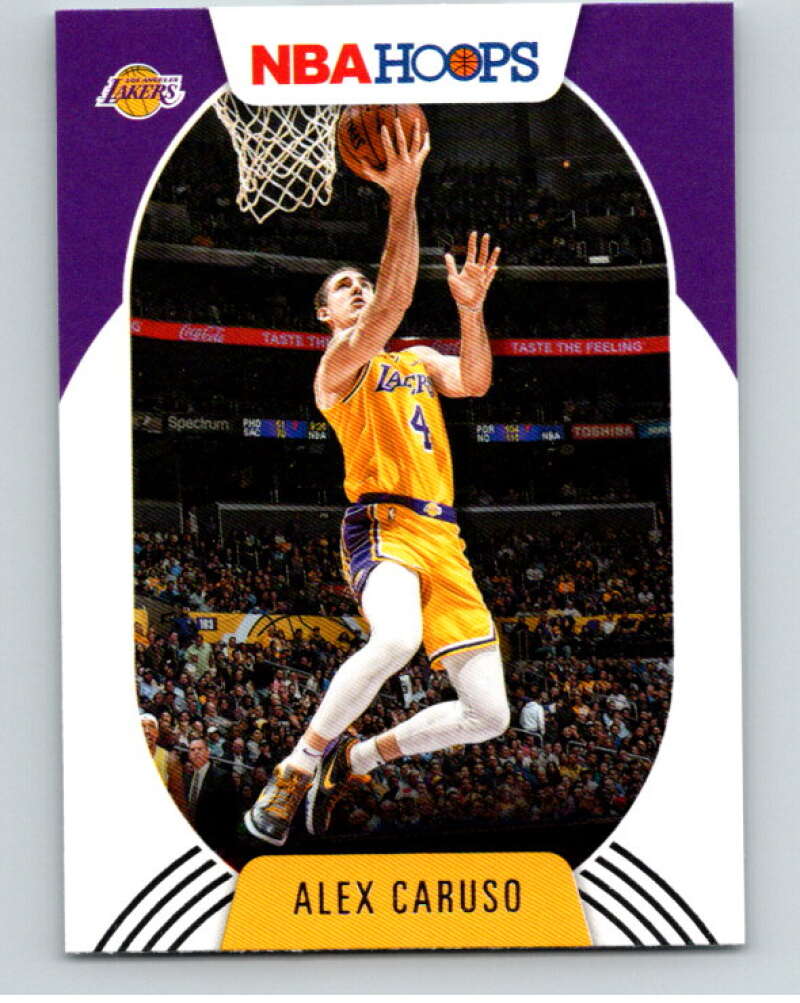 2020-21 Panini Hoops #186 Alex Caruso  Los Angeles Lakers  V88204 Image 1