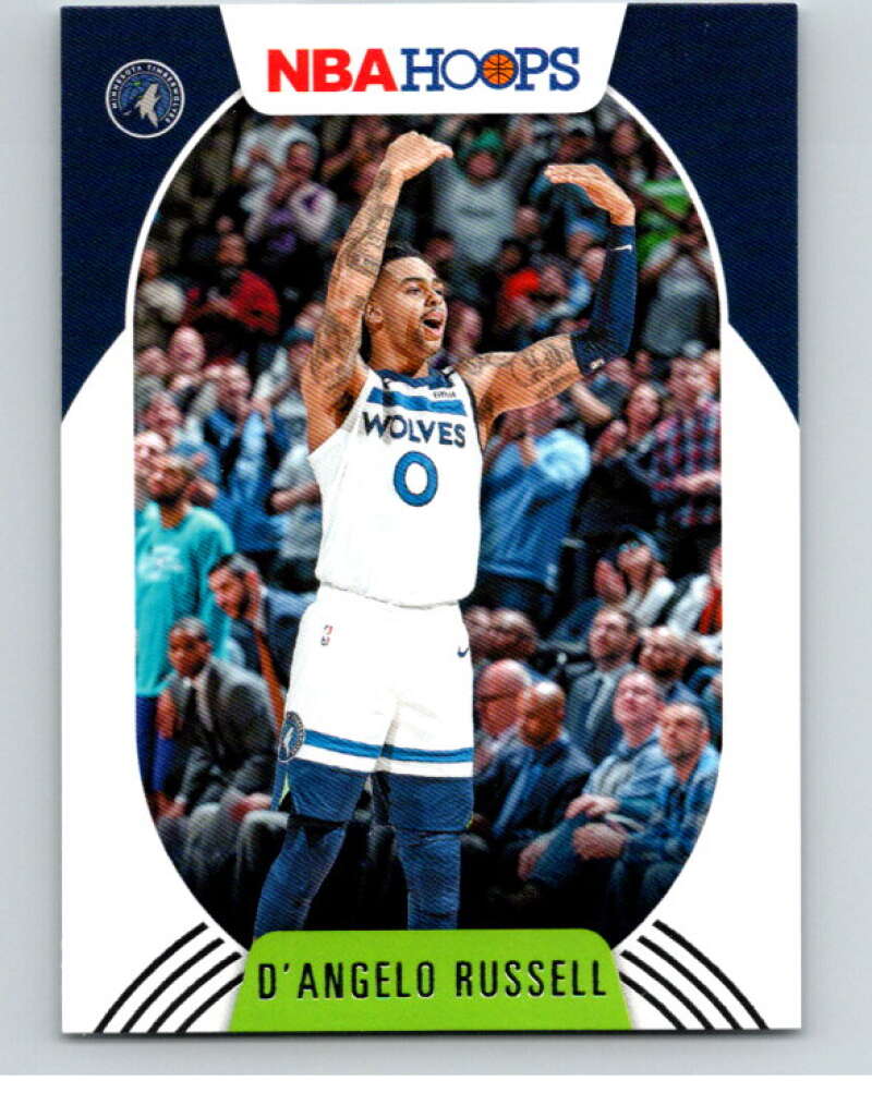 2020-21 Panini Hoops #188 D'Angelo Russell  Minnesota Timberwolves  V88207 Image 1