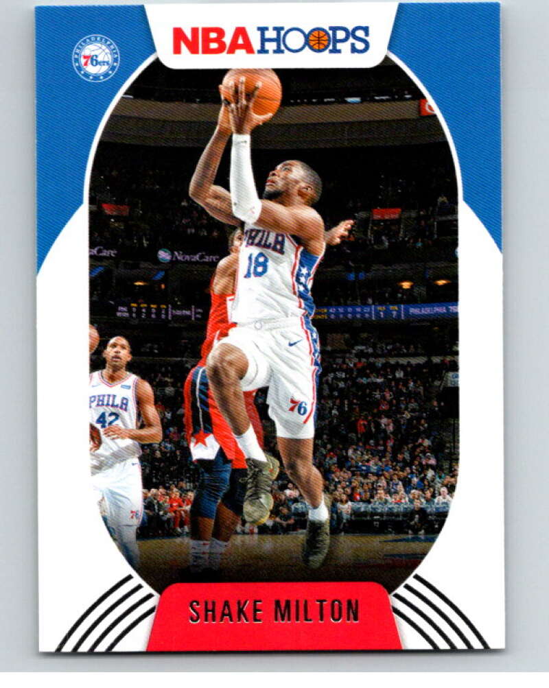 2020-21 Panini Hoops #195 Shake Milton  Philadelphia 76ers  V88211 Image 1