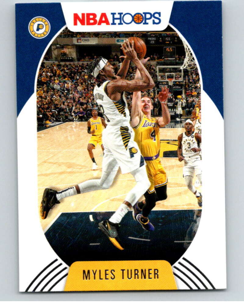 2020-21 Panini Hoops #199 Myles Turner  Indiana Pacers  V88214 Image 1