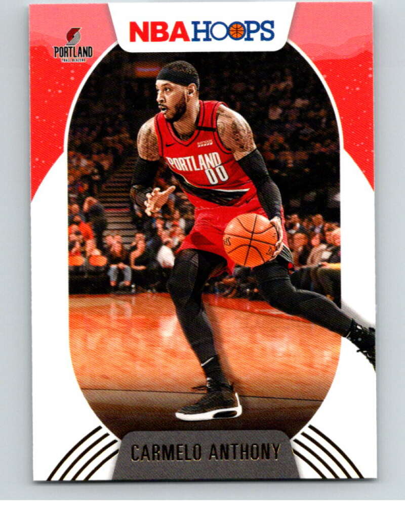 2020-21 Panini Hopps Gold #151 Carmelo Anthony  Portland Trail Blazers  V88268 Image 1