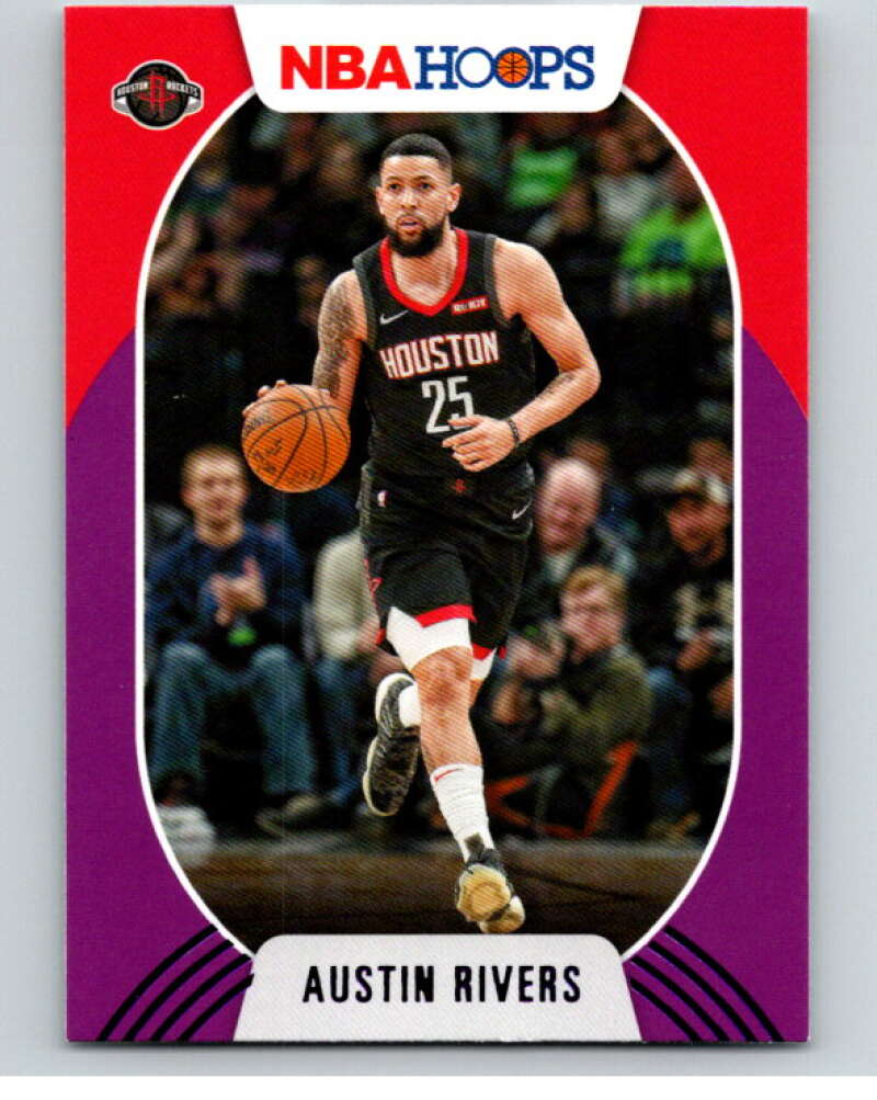 2020-21 Panini Hoops Purple #147 Austin Rivers Houston Rockets  V88287 Image 1