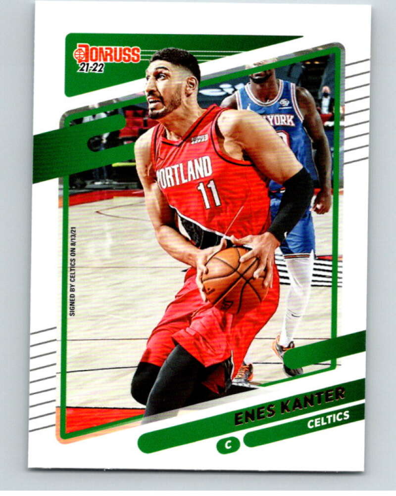 2021-22 Donruss #39 Enes Freedom  Boston Celtics  V88307 Image 1