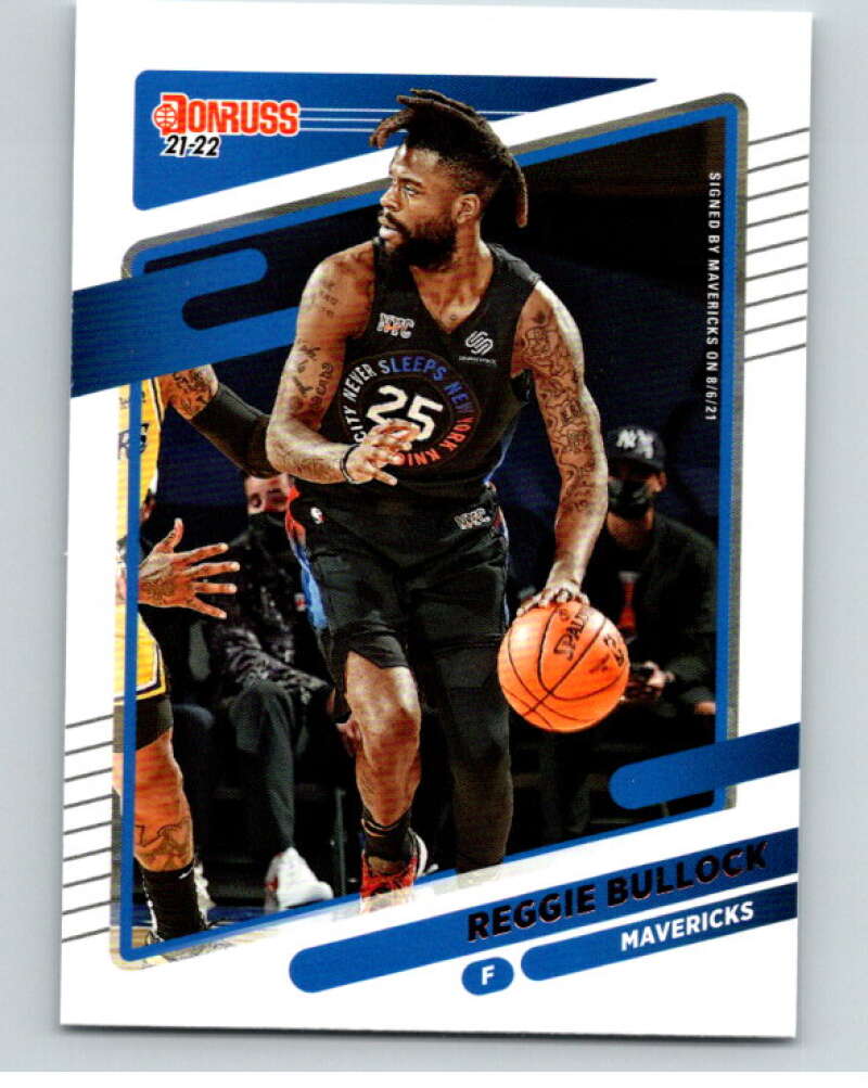 2021-22 Donruss #129 Reggie Bullock  Dallas Mavericks  V88347 Image 1