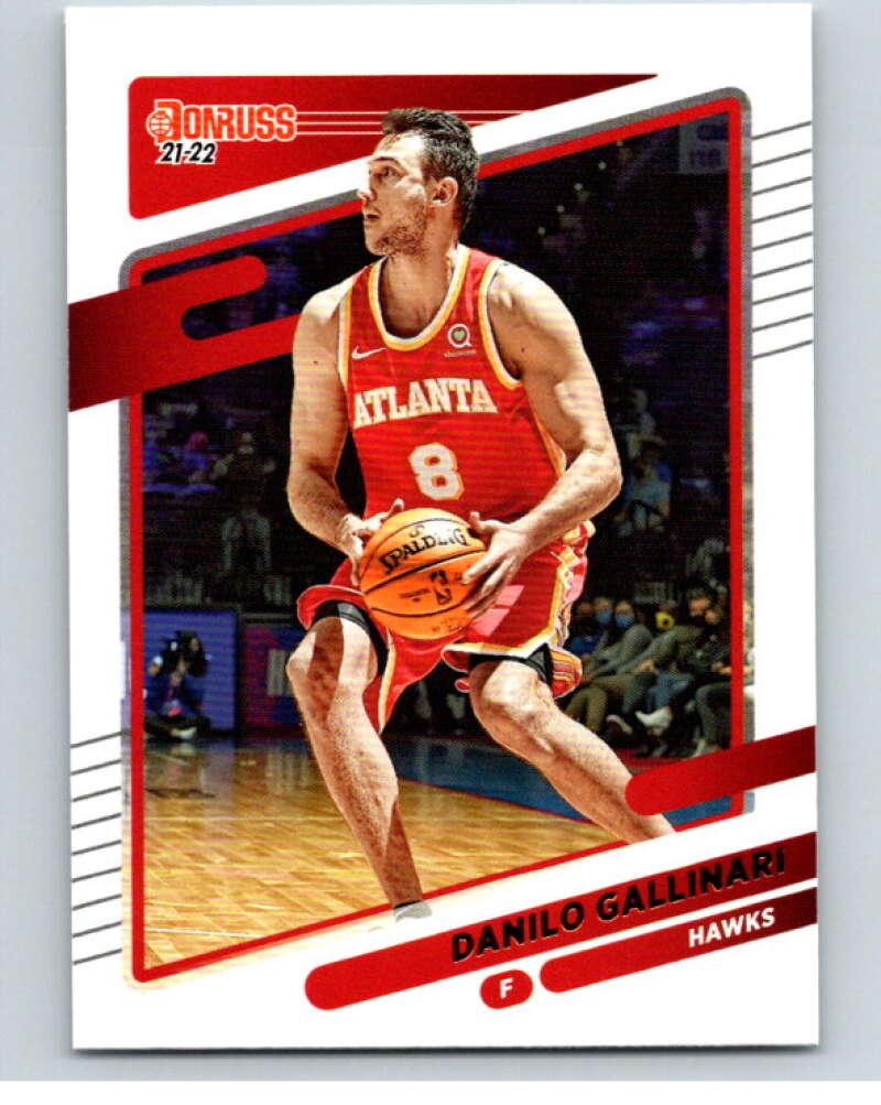 2021-22 Donruss #186 Danilo Gallinari  Atlanta Hawks  V88376 Image 1