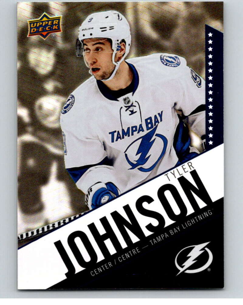 2015-16 Upper Deck Tim Hortons #9 Tyler Johnson  Tampa Bay Lightning  Image 1