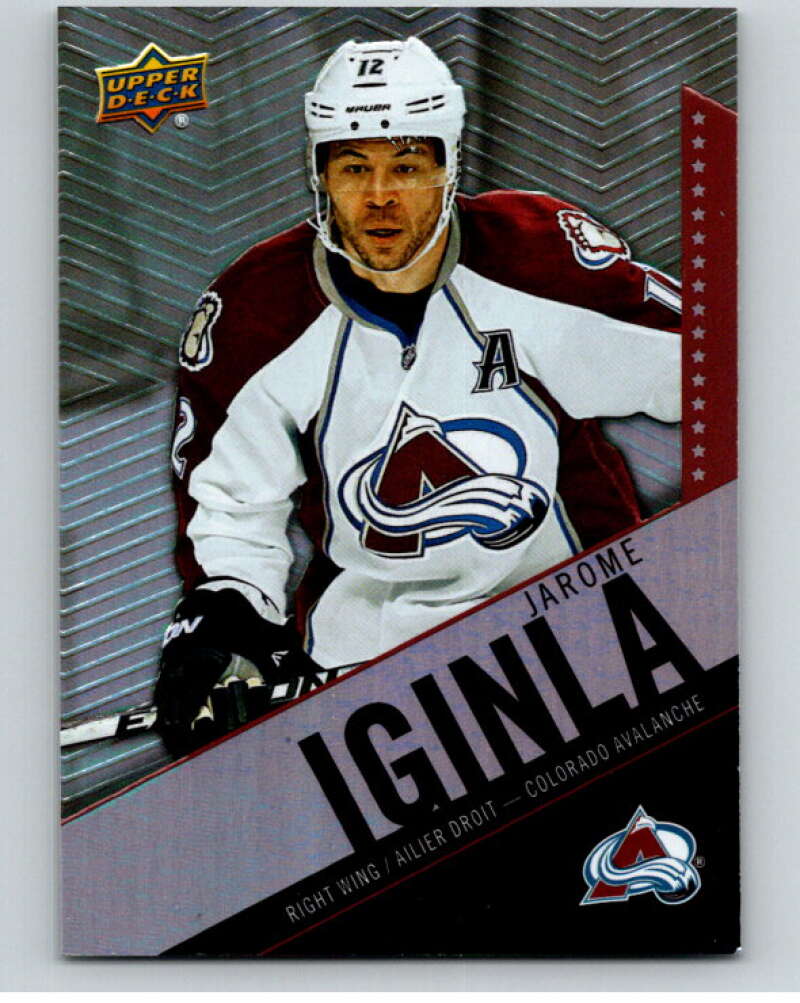 2015-16 Upper Deck Tim Hortons #12 Jarome Iginla  Colorado Avalanche  Image 1