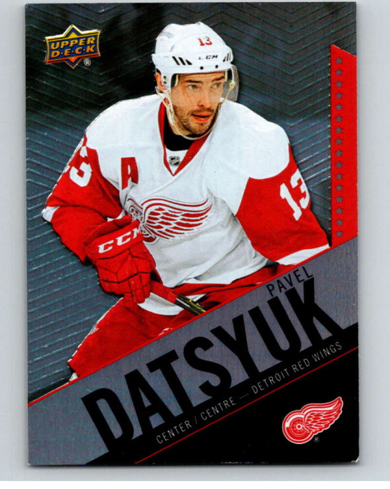 2015-16 Upper Deck Tim Hortons #13 Pavel Datsyuk  Detroit Red Wings  Image 1