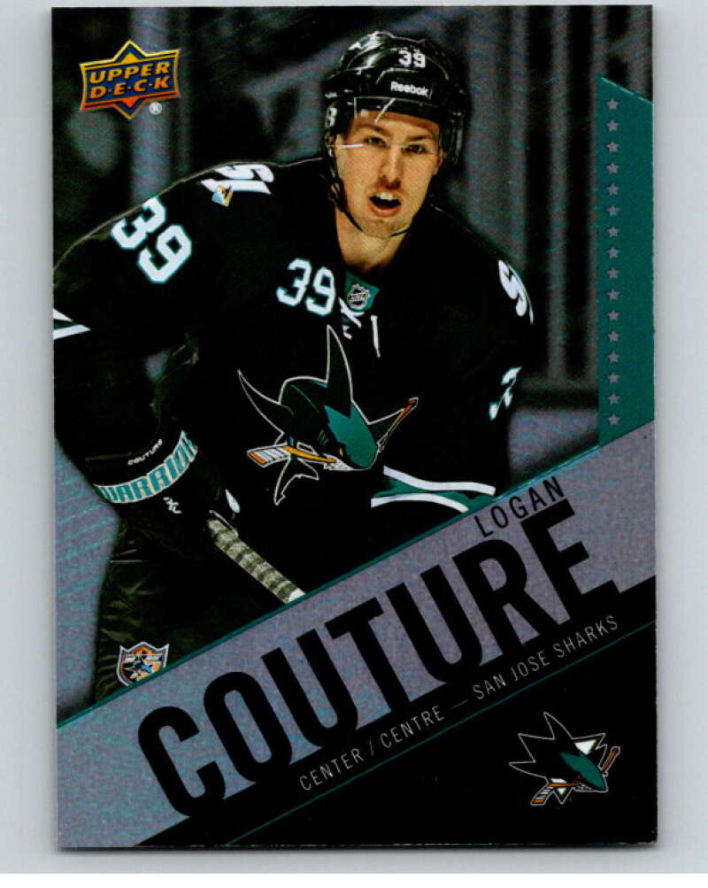 2015-16 Upper Deck Tim Hortons #39 Logan Couture  San Jose Sharks  Image 1