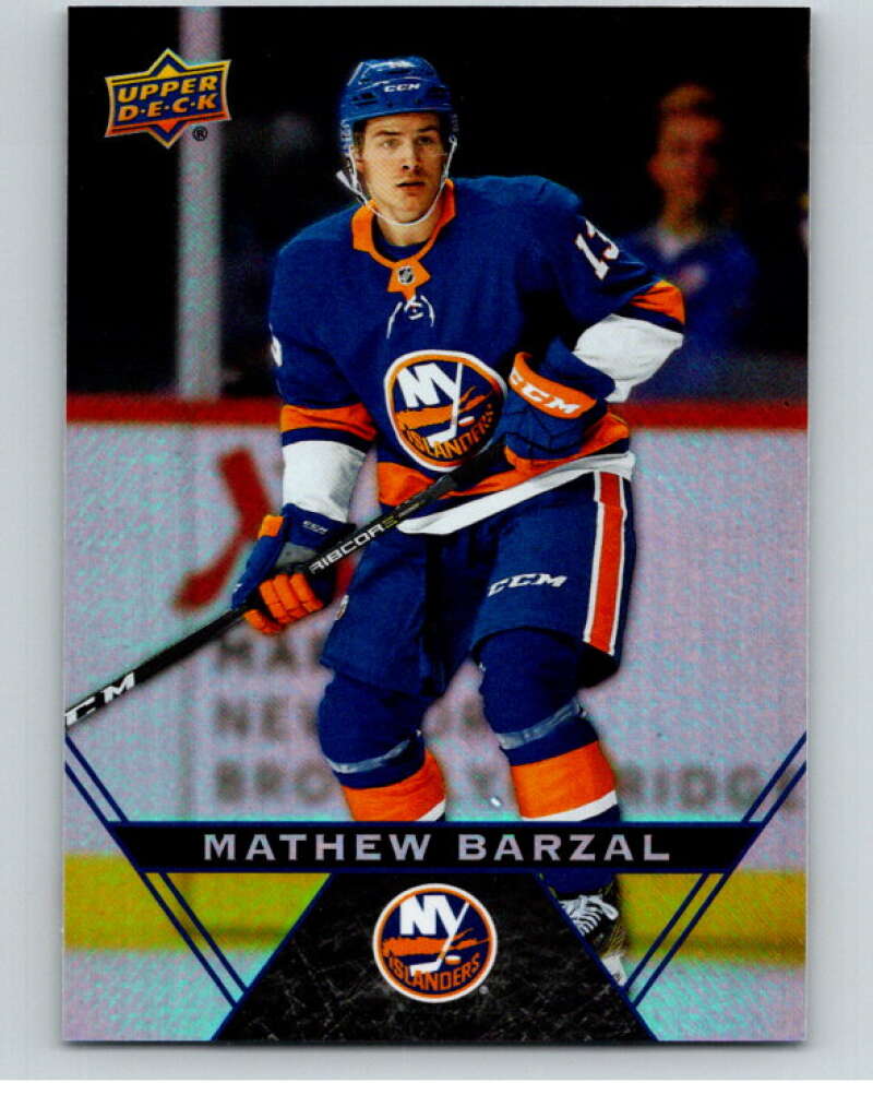 2018-19 Upper Deck Tim Hortons #5 Mathew Barzal  New York Islanders  Image 1