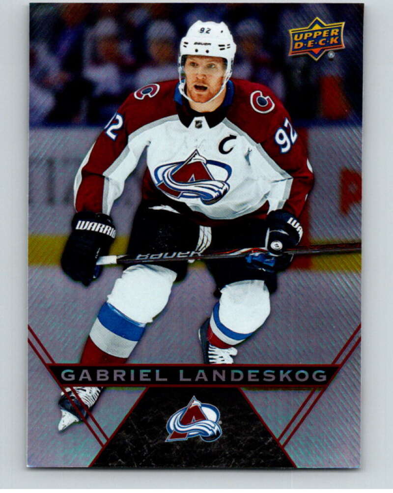 2018-19 Upper Deck Tim Hortons #47 Gabriel Landeskog  Colorado Avalanche  Image 1