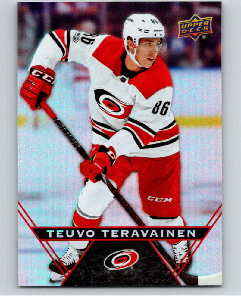 2018-19 Upper Deck Tim Hortons #109 Teuvo Teravainen  Carolina Hurricanes  Image 1