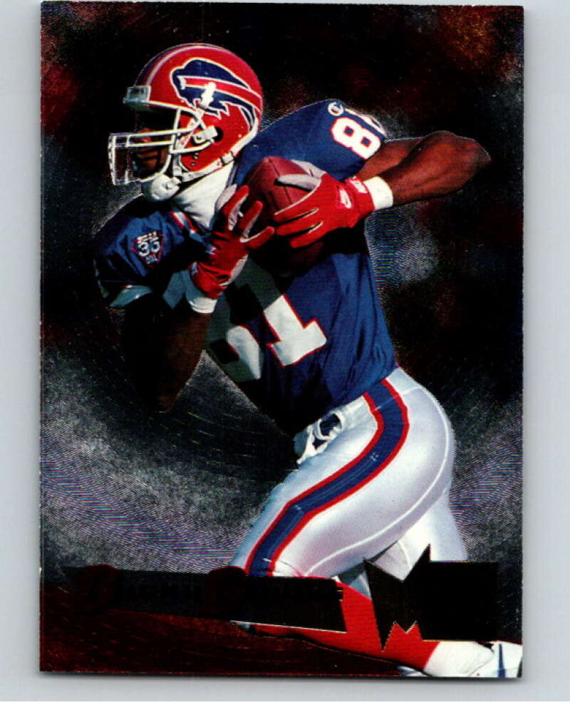 1995 Fleer Metal #15 Bucky Brooks  Buffalo Bills  V89259 Image 1