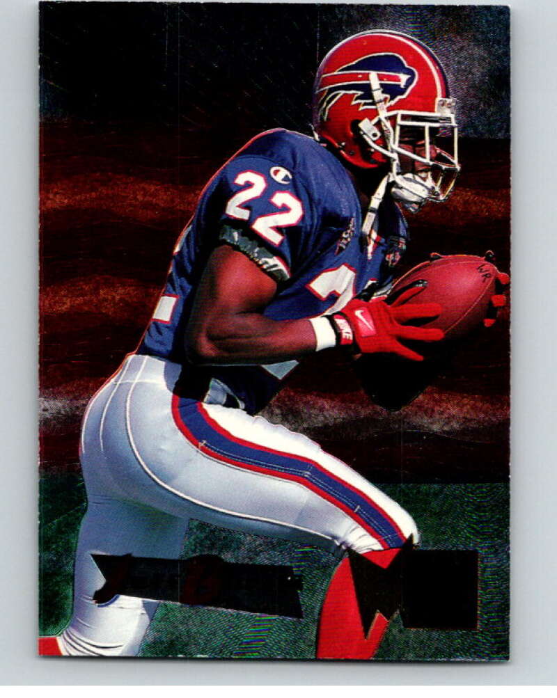 1995 Fleer Metal #16 Jeff Burris  Buffalo Bills  V89260 Image 1