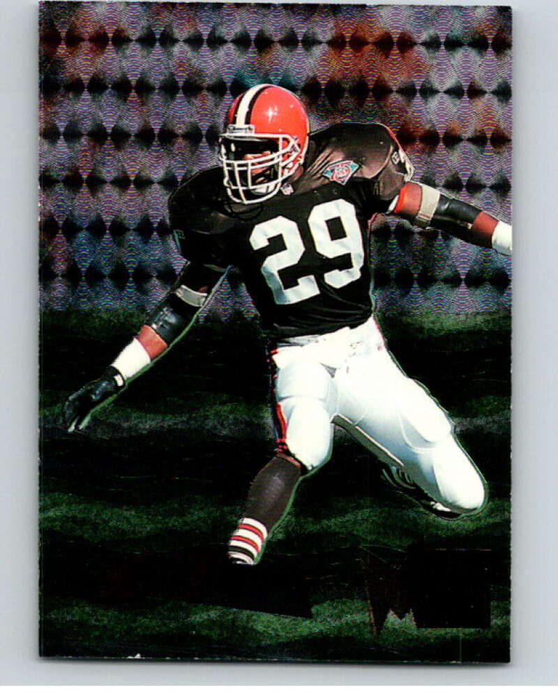 1995 Fleer Metal #47 Eric Turner  Cleveland Browns  V89295 Image 1