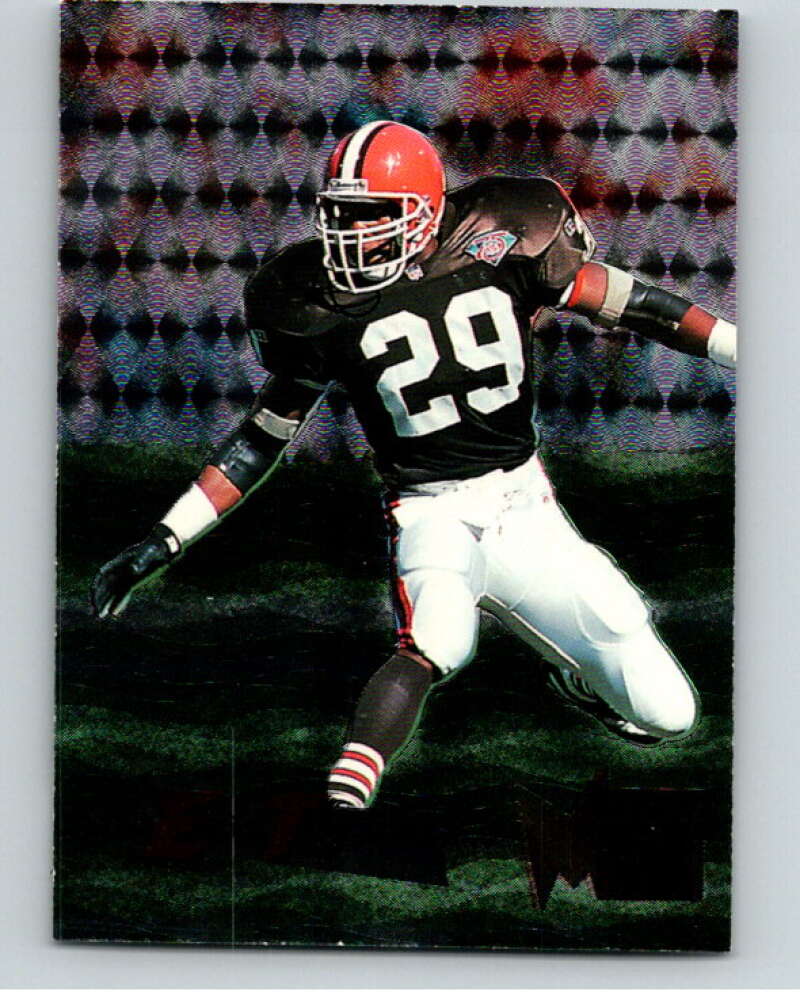 1995 Fleer Metal #47 Eric Turner  Cleveland Browns  V89296 Image 1
