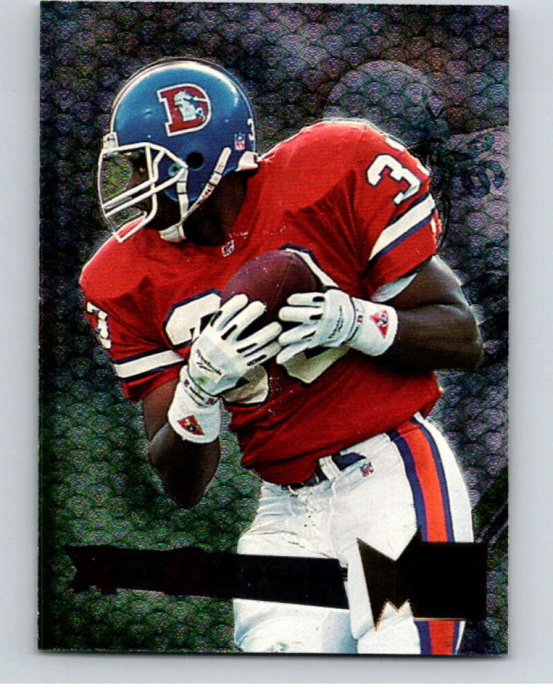 1995 Fleer Metal #56 Rod Bernstine  Denver Broncos  V89304 Image 1