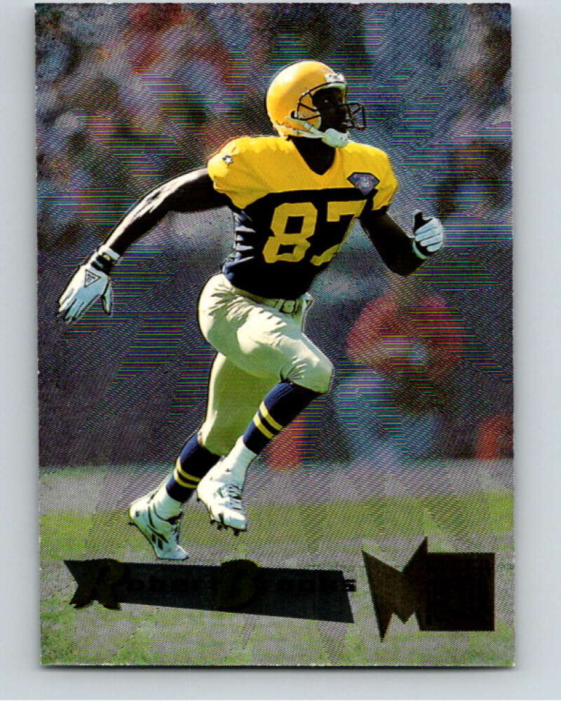 1995 Fleer Metal #69 Robert Brooks  Green Bay Packers  V89319 Image 1