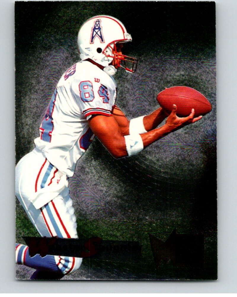 1995 Fleer Metal #78 Webster Slaughter  Houston Oilers  V89327 Image 1