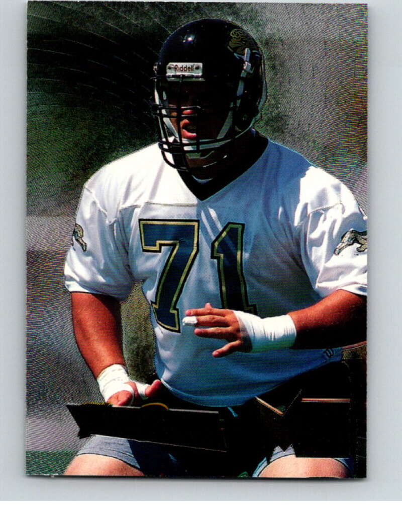 1995 Fleer Metal #87 Tony Boselli  RC Rookie Jaguars  V89336 Image 1