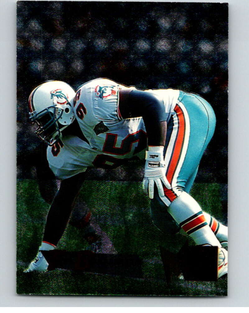 1995 Fleer Metal #97 Tim Bowens  Miami Dolphins  V89347 Image 1
