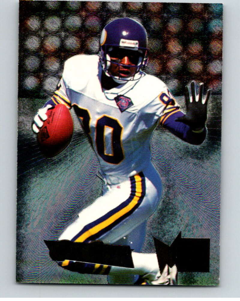 1995 Fleer Metal #104 Cris Carter  Minnesota Vikings  V89354 Image 1