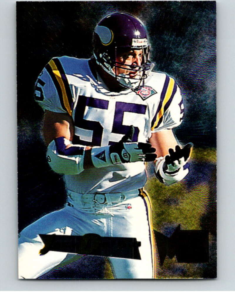 1995 Fleer Metal #105 Jack Del Rio  Minnesota Vikings  V89355 Image 1