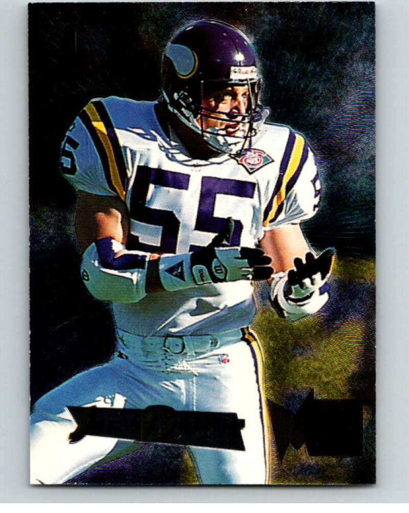 1995 Fleer Metal #105 Jack Del Rio  Minnesota Vikings  V89356 Image 1
