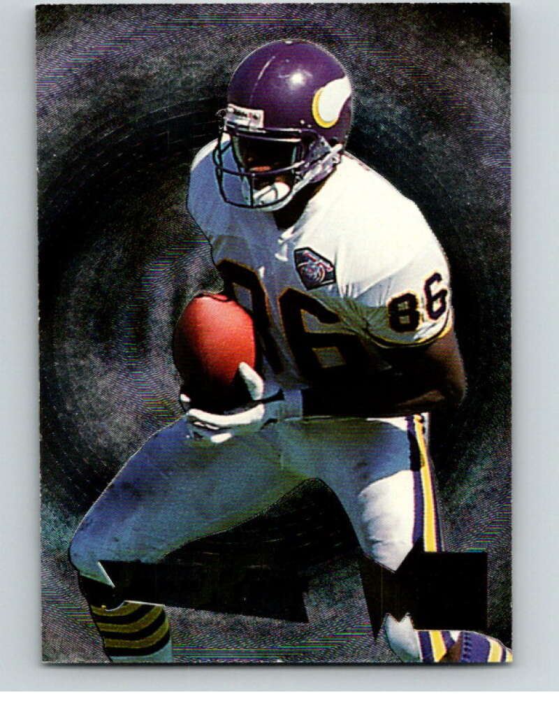 1995 Fleer Metal #108 Jake Reed  Minnesota Vikings  V89358 Image 1