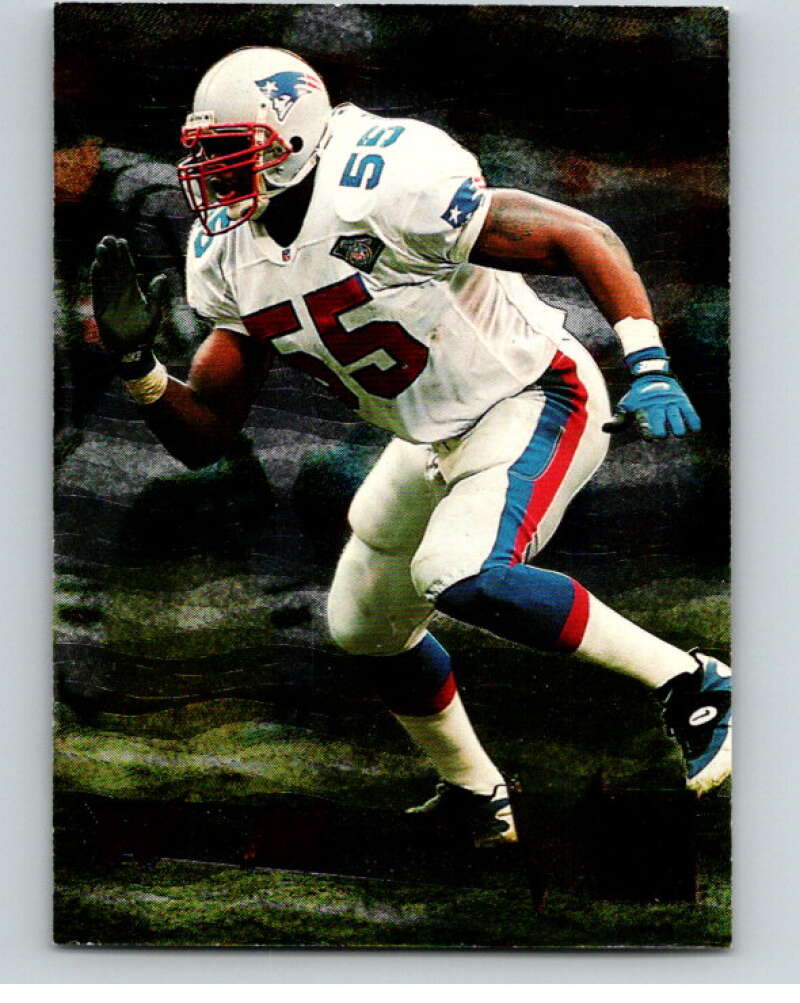 1995 Fleer Metal #114 Willie McGinest  New England Patriots  V89364 Image 1