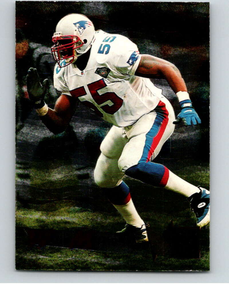 1995 Fleer Metal #114 Willie McGinest  New England Patriots  V89365 Image 1