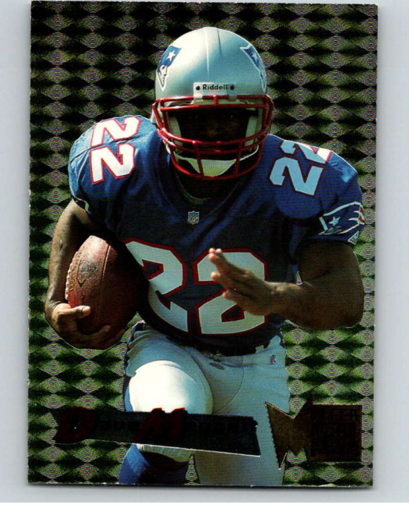 1995 Fleer Metal #115 Dave Meggett  New England Patriots  V89366 Image 1