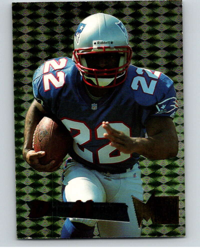 1995 Fleer Metal #115 Dave Meggett  New England Patriots  V89367 Image 1