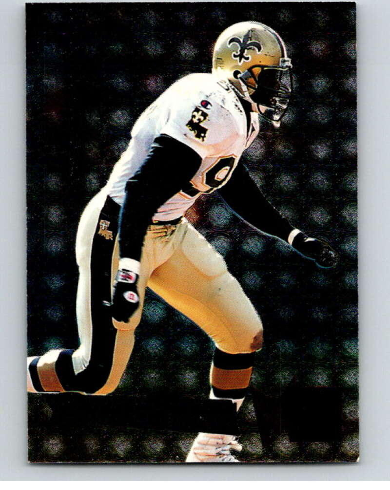 1995 Fleer Metal #122 Renaldo Turnbull  New Orleans Saints  V89373 Image 1