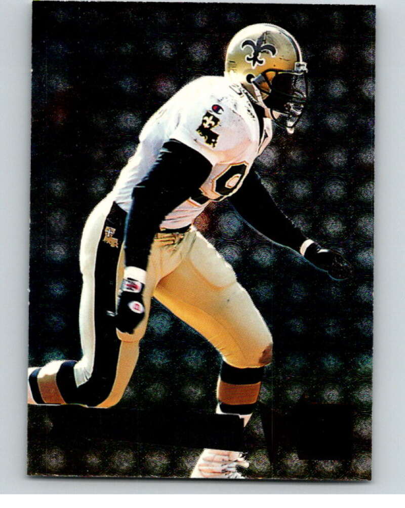 1995 Fleer Metal #122 Renaldo Turnbull  New Orleans Saints  V89374 Image 1