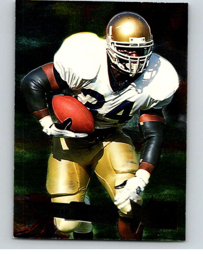 1995 Fleer Metal #123 Ray Zellars  RC Rookie Orleans Saints  V89376 Image 1