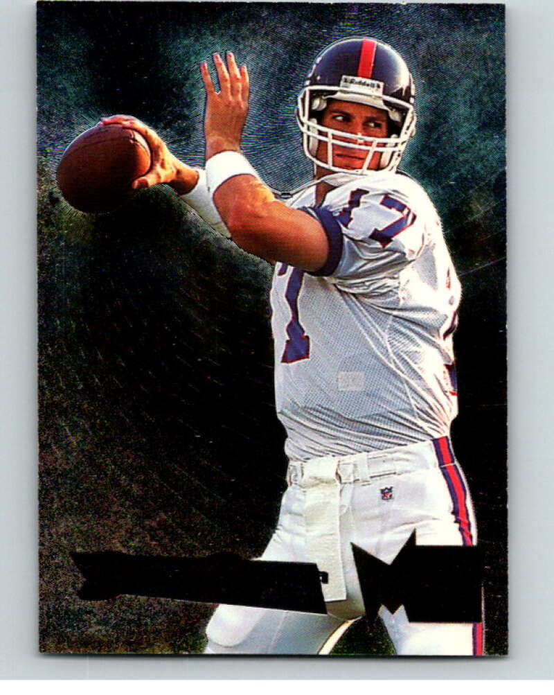 1995 Fleer Metal #124 Dave Brown  New York Giants  V89377 Image 1