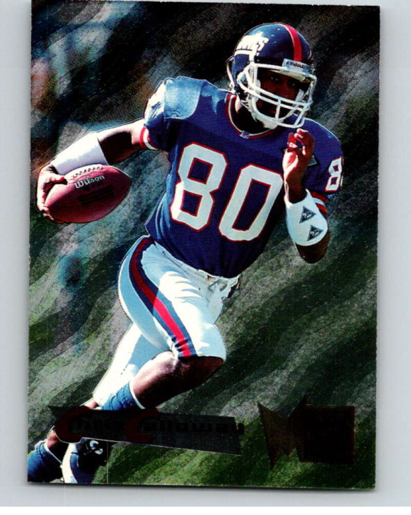 1995 Fleer Metal #125 Chris Calloway  New York Giants  V89378 Image 1