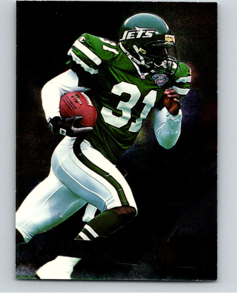 1995 Fleer Metal #132 Aaron Glenn  New York Jets  V89385 Image 1