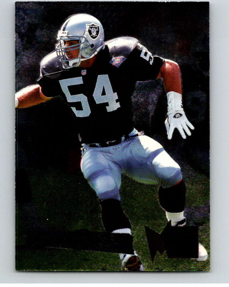 1995 Fleer Metal #137 Greg Biekert  Oakland Raiders  V89394 Image 1